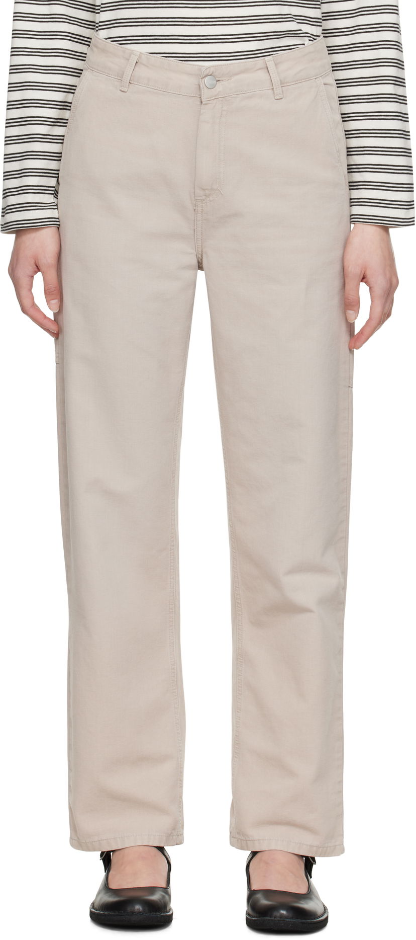 Штани карго Carhartt WIP Carhartt WIP Pierce Straight Trousers бежевий | I034829 2OR4O