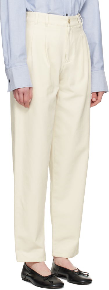 Штани A.P.C. A.P.C. Willow Pleated Carrot Fit Trousers чорний | COGBJ-F08486, 4