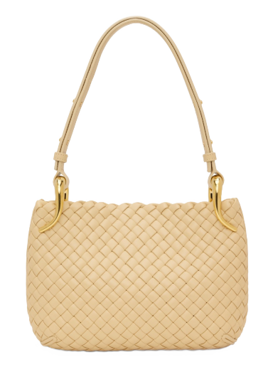 Сумка Bottega Veneta Small Clicker Bag бежевий | 730968 V01D1