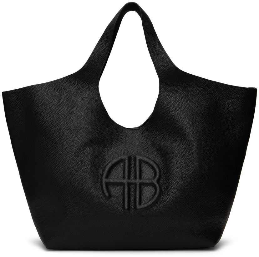 сумка-тоут Anine Bing Leather Tote Bag чорний | A-13-10364-000