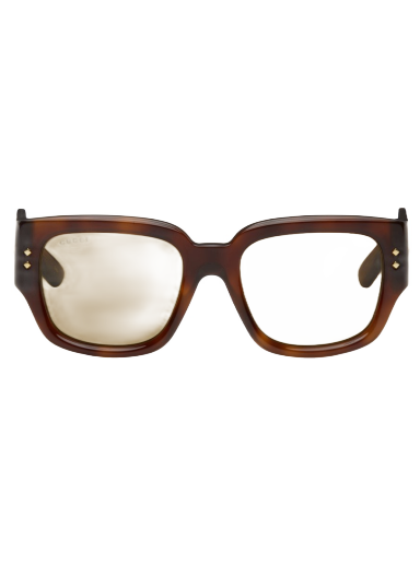 Сонцезахисні окуляри Gucci Square Sunglasses Коричневий | GG1261S-002
