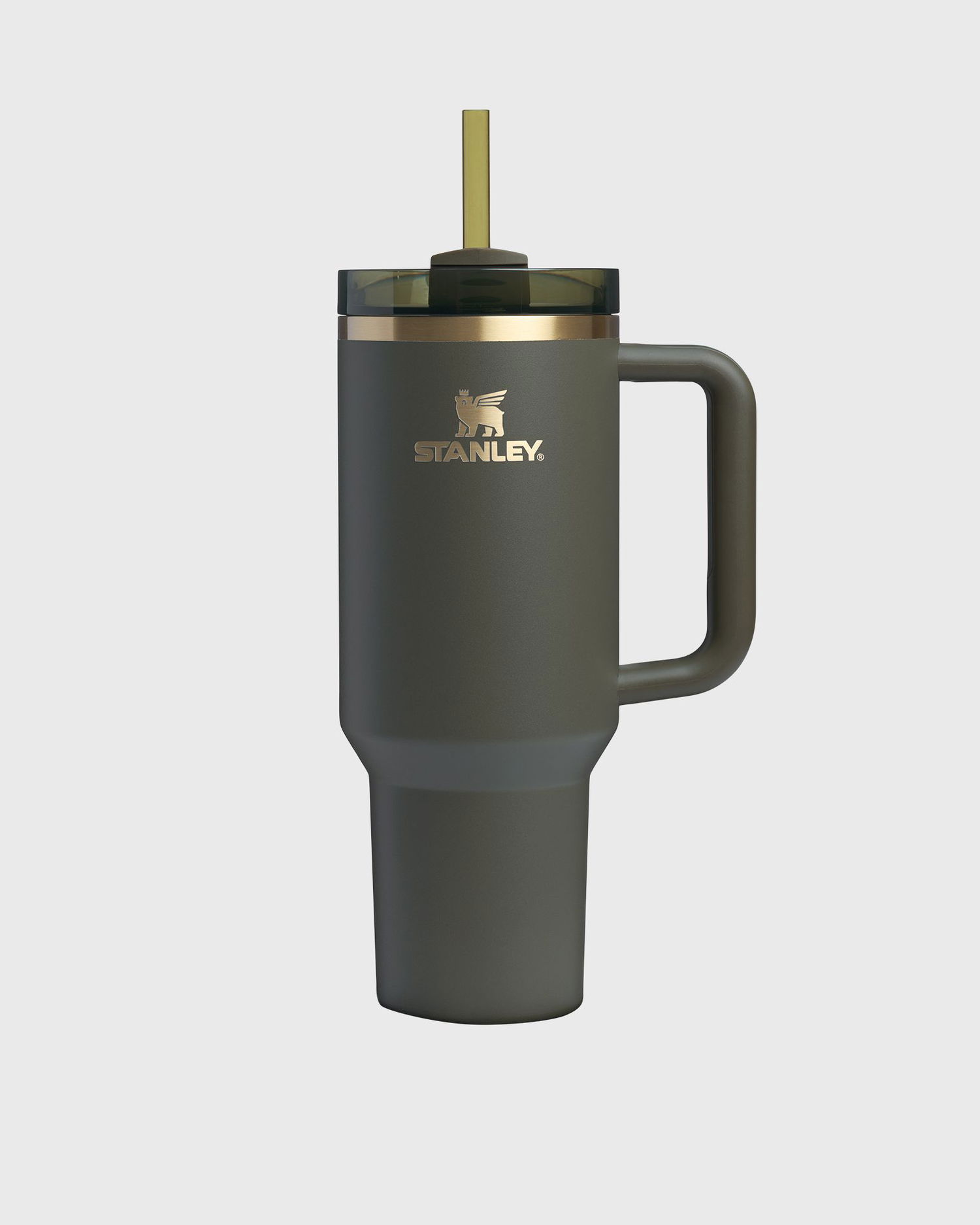 Пляшка для пиття Stanley Quencher H2.O FlowState Handled Tumbler 40 oz with Straw Зелений | 10-10824-988, 0