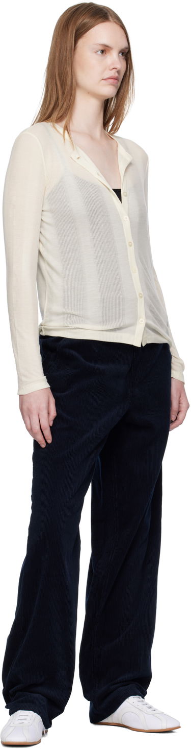 Штани A.P.C. A.P.C. Fergus Corduroy Pants темно-синій | COHBB-M08500, 3