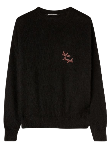 Світшоти Palm Angels The Palm Sweater чорний | PMHE007F22KNI0021032