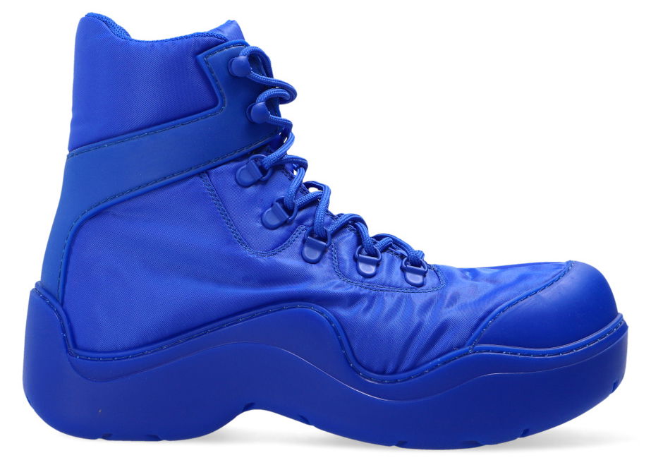 Кросівки та взуття Bottega Veneta Puddle Bomber Ankle Boot Синій | 667218VBSD74209, 0
