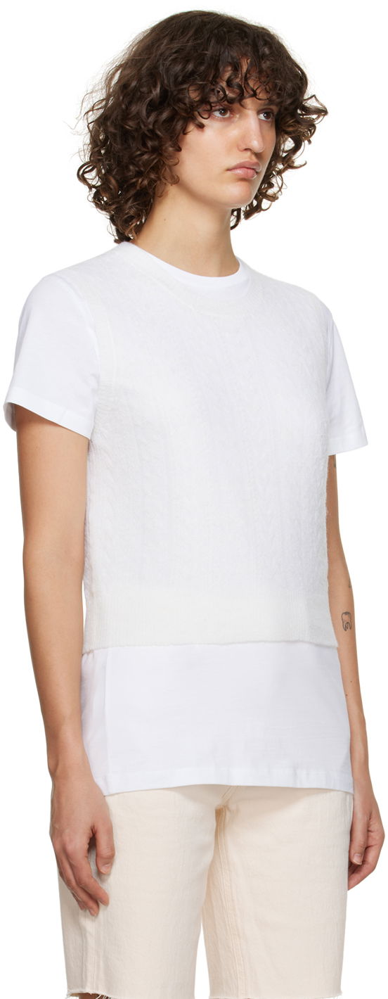 Футболка rag & bone rag & bone Kyle Vest білий | WAS23S041SR41, 1