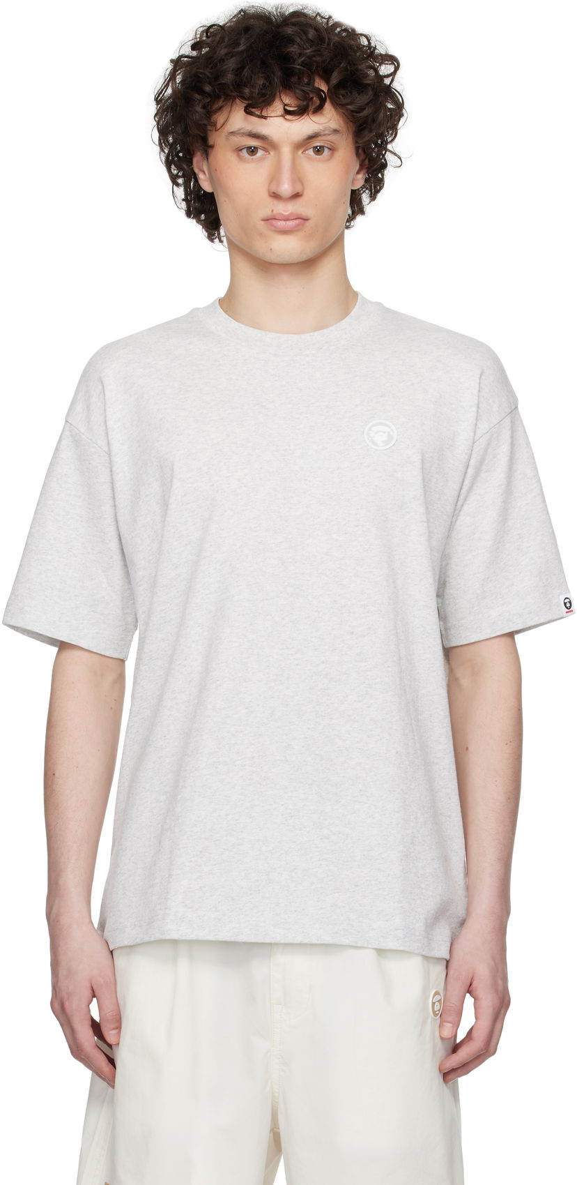 Футболка AAPE by A Bathing Ape AAPE by A Bathing Ape 'AAPE Now' T-Shirt Сірий | AAPTEM1598XANWH2