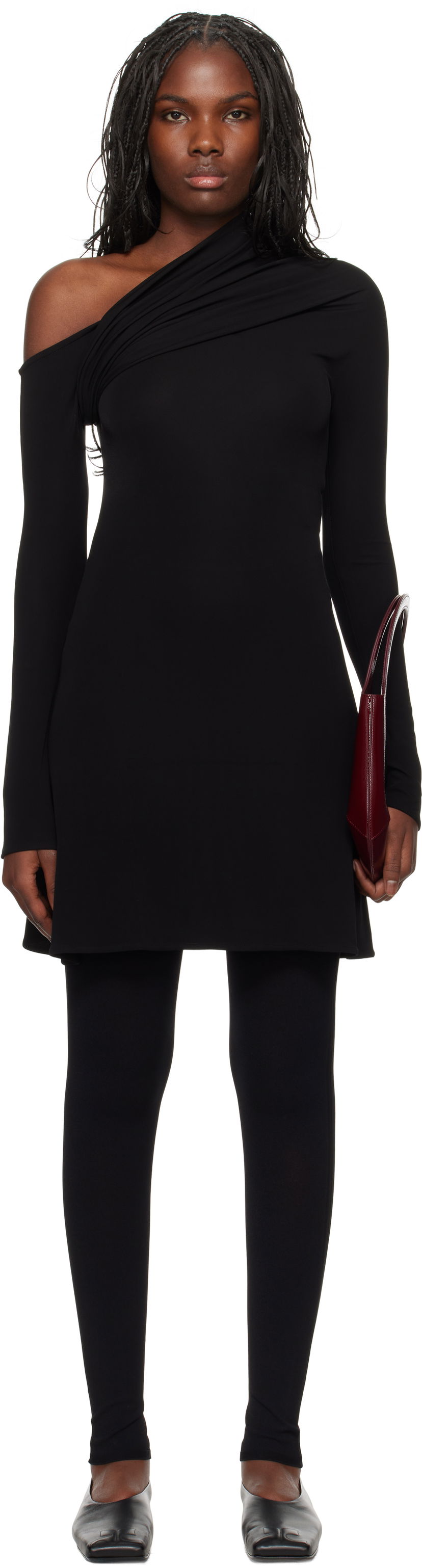 Сумочка Courrèges Courrèges Twist Crepe Minidress Фіолетовий | 324JRO449JS0145