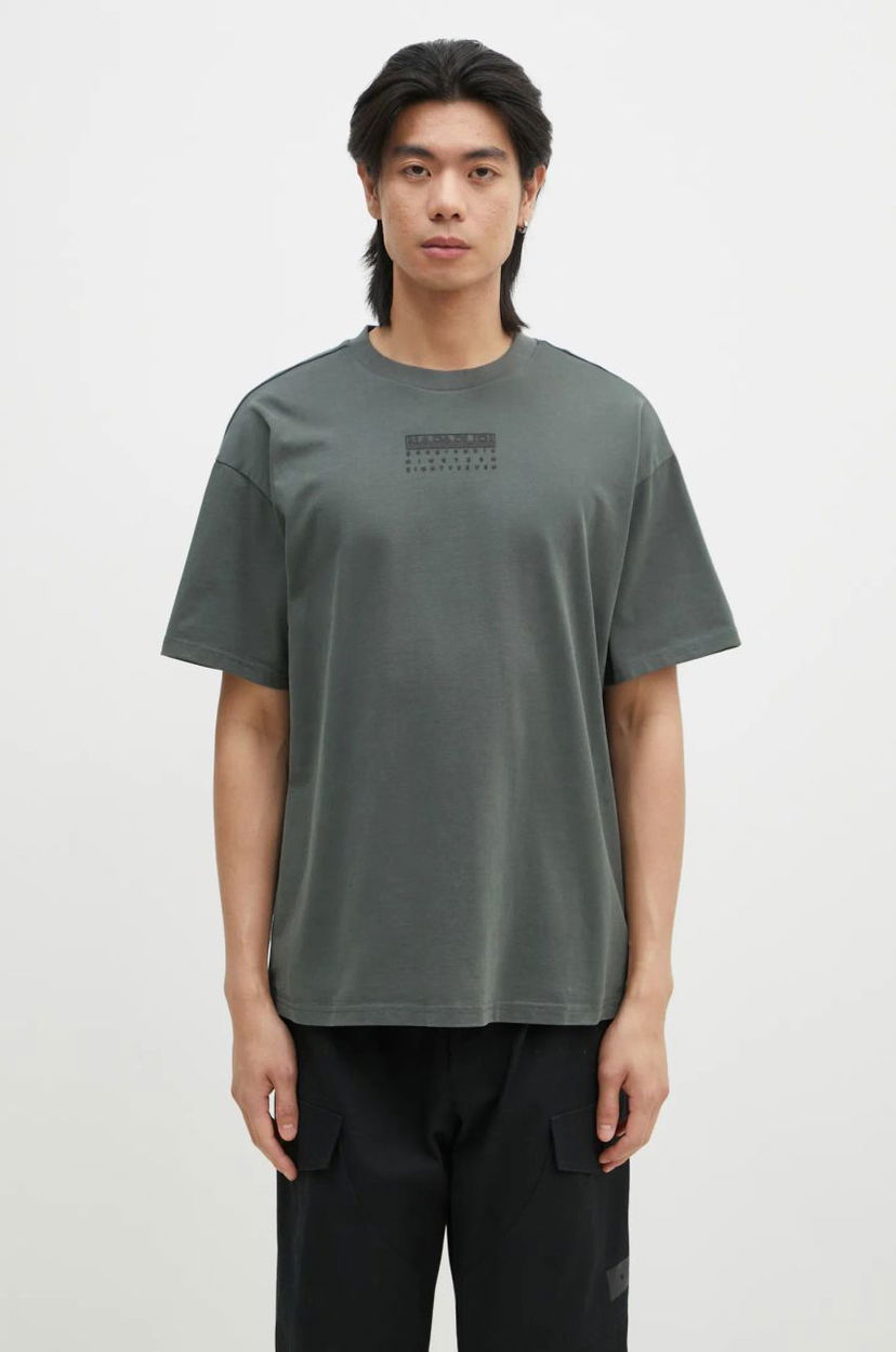Футболка Napapijri S-Premium Graphic Print T-Shirt Зелений | NP0A4I6QG1S1
