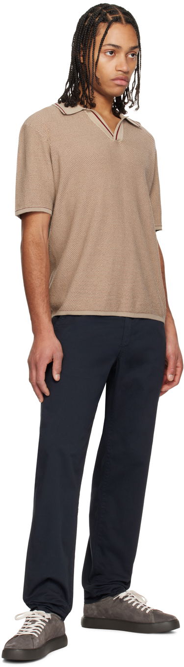 Сорочка поло rag & bone Rag & Bone Harvey Jonny Collar Polo бежевий | MBS24H041BC41, 3