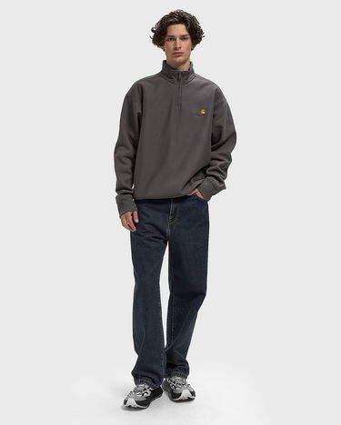Світшоти Carhartt WIP Half Zip American Script Sweatshirt Сірий | I027014-33C.XX, 2