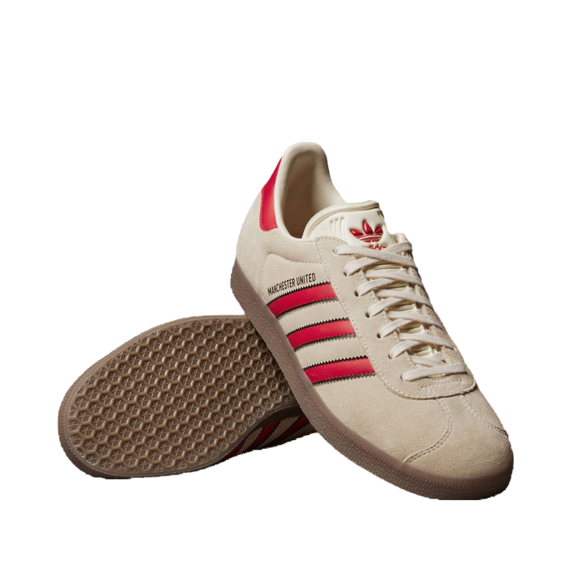 Кросівки та взуття adidas Originals Gazelle Manchester United Terrace Icons бежевий | JS3040