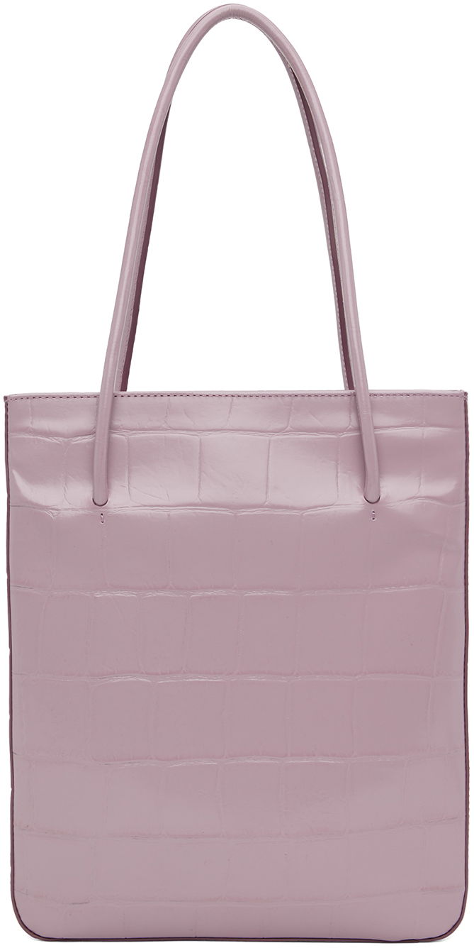 сумка-тоут BY FAR BY FAR Script Tote Bag Фіолетовий | 23CASCPSLVMMCELMED