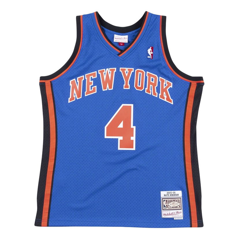 Джерсі Mitchell & Ness NBA New York Knicks 'Nate Robinson 4' Swingman Jersey Синій | SMJYGS18444-NYKROYA05NRB
