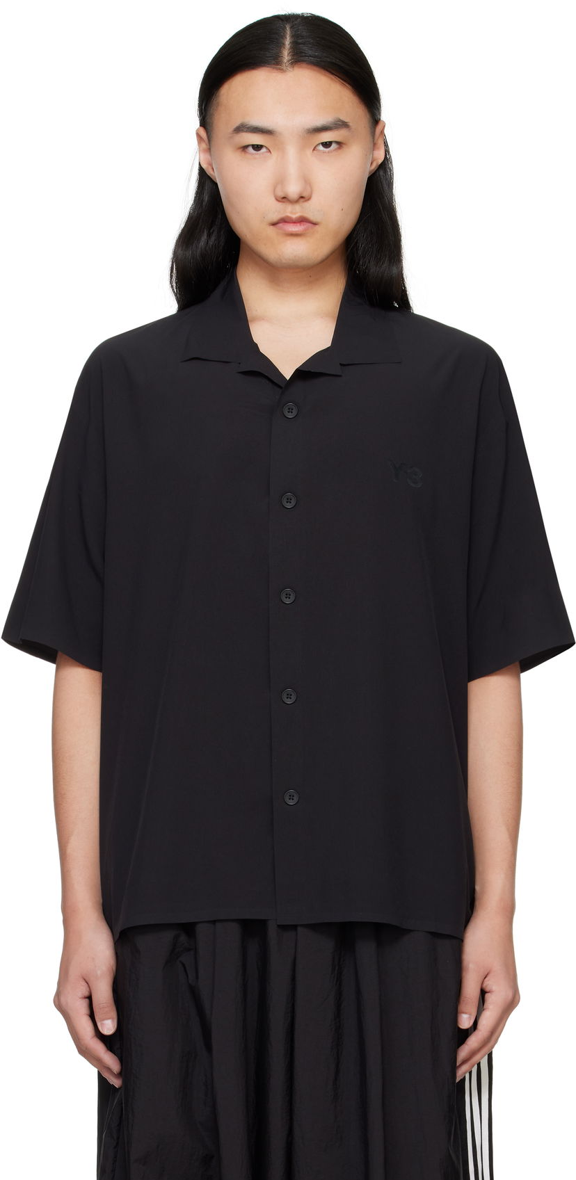 Сорочка Y-3 Y-3 Lite Woven Shirt чорний | JD1457