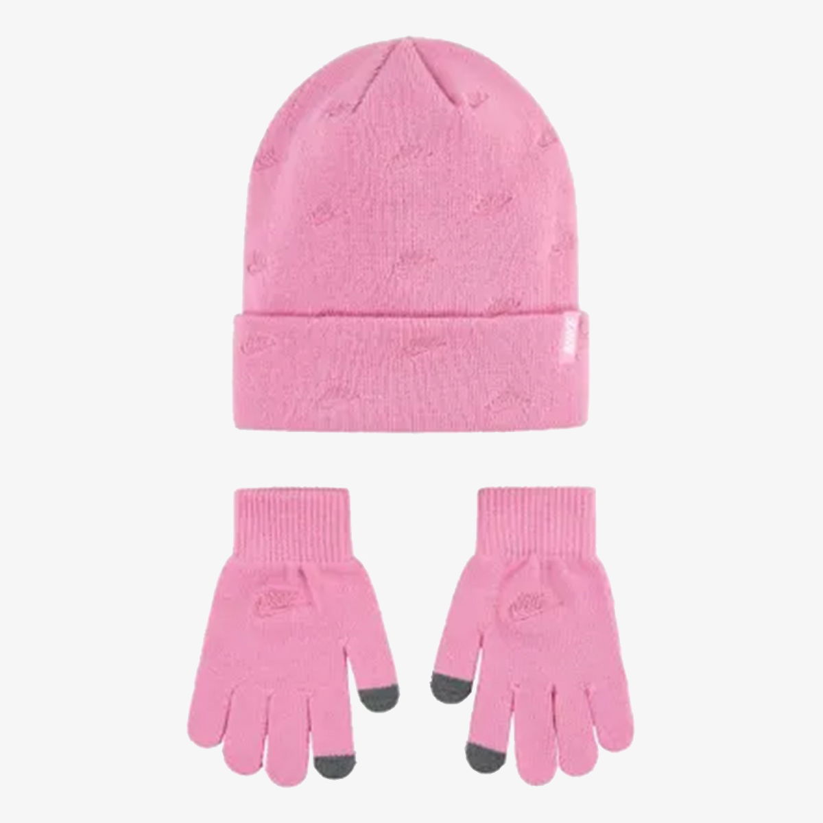 Шапка Jordan Jordan Futura Toss Apex Beanie and Gloves Set Рожевий | 9A3092-ACG, 0