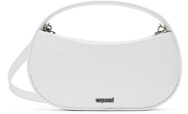 Сумочка Coperni Coperni Small Sound Swipe Croco Bag білий | COPBA72BIS838B, 0