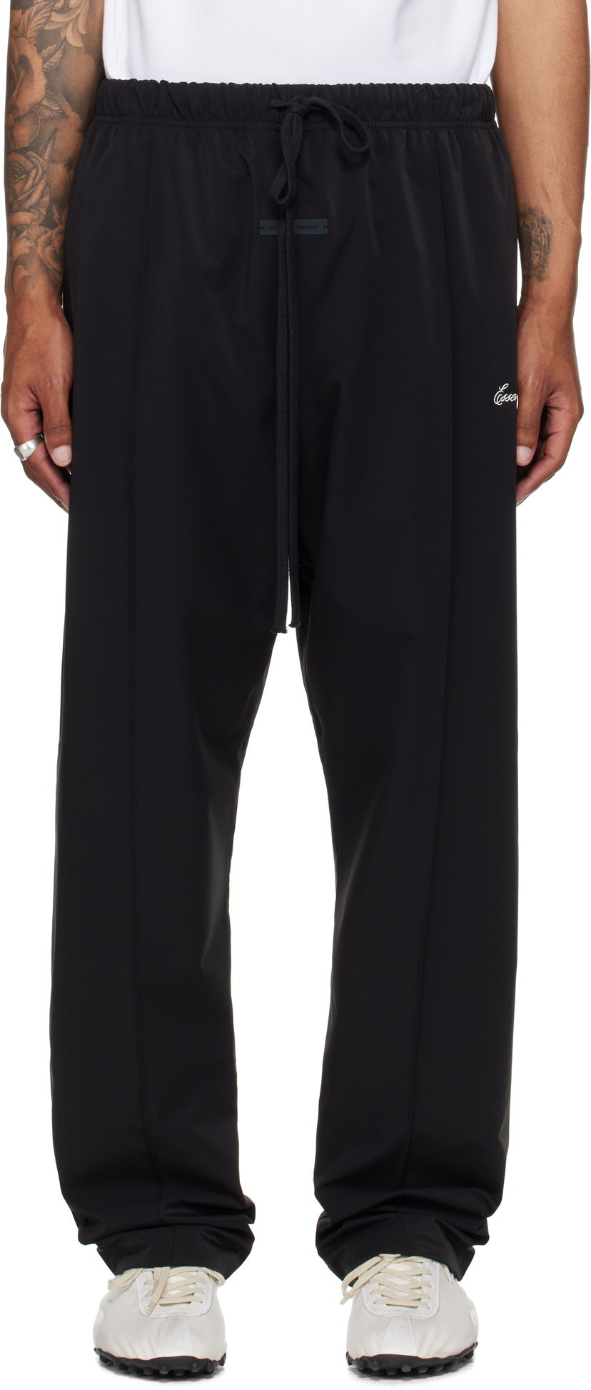 Спортивні штани Fear of God Fear of God ESSENTIALS Sporty Relaxed Track Pants чорний | 130SP256060F
