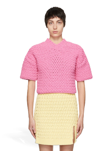 Cветр Bottega Veneta Heavy Weight Sweater Рожевий | 690675 V1MS0