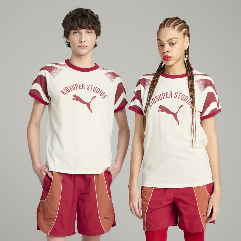Футболка Puma KIDSUPER Studios T-Shirt бежевий | 629513_76