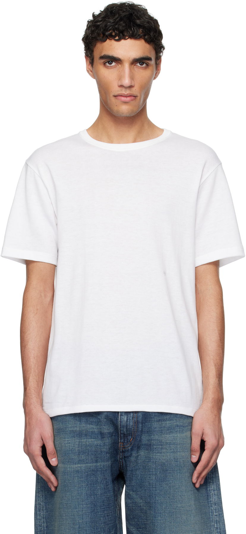 Футболка NANAMICA Nanamica Loopwheel COOLMAX Jersey T-Shirt білий | S25SI115U