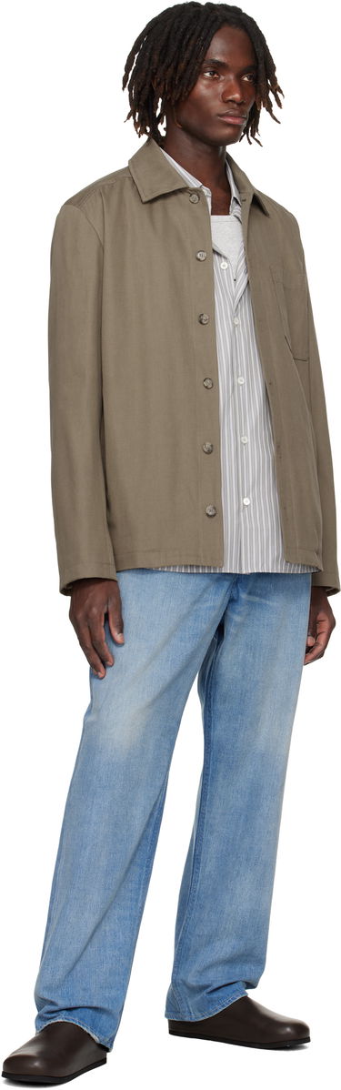 Куртка A.P.C. A.P.C. Jeffray Button-Up Jacket Зелений | COFCO-H02991, 3