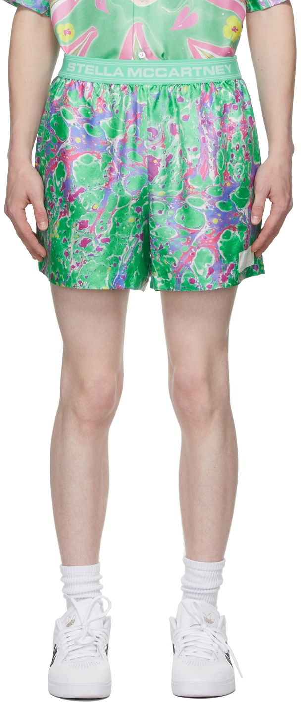 Шорти Stella McCartney Printed Shorts Різнокольоровий | 604100SSA66