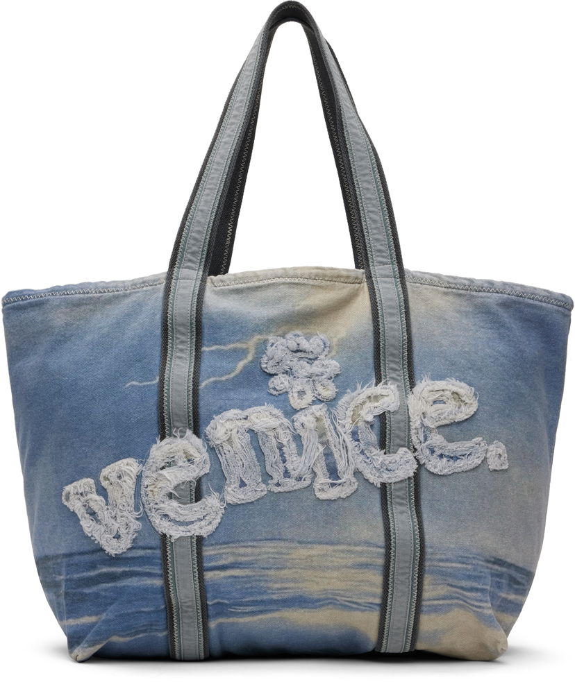сумка-тоут ERL ERL 'Venice' Tote Bag Синій | ERL10K006