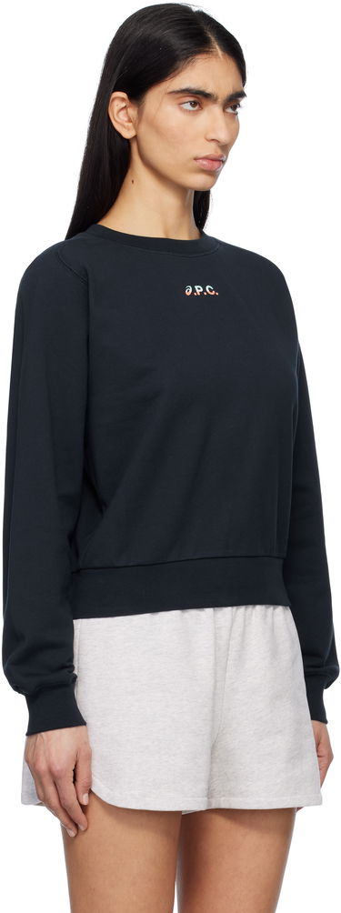 Cветр A.P.C. A.P.C. ASICS Edition Sweatshirt чорний | COEZD-F27959, 1