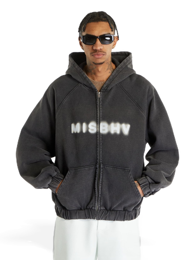 Світшоти MISBHV Community Zipped Hoodie Сірий | 230M223