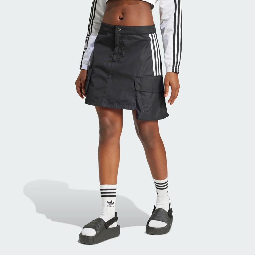 Спідниця adidas Performance Cargo Mini Skirt чорний | JJ3087