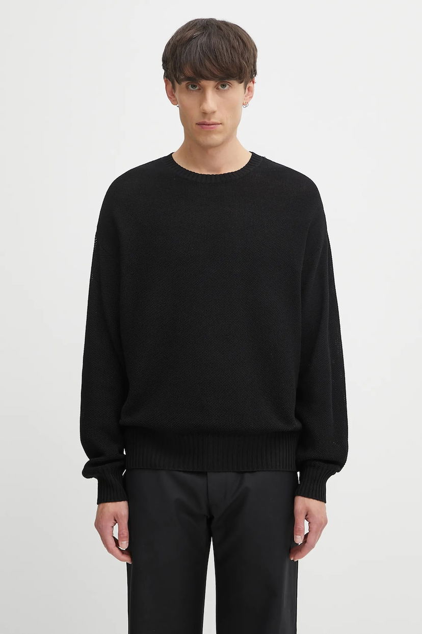 Cветр visvim Visvim Jumbo SB Knit Sweater чорний | 125105012003