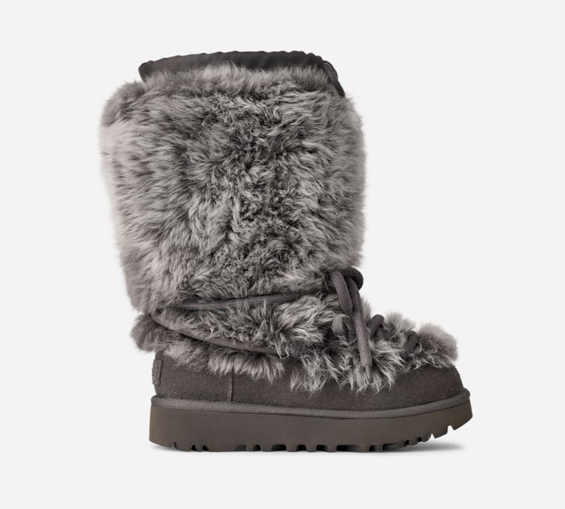 Кросівки та взуття UGG Classic Tall Chalet Boot Сірий | 1175690-CHRC