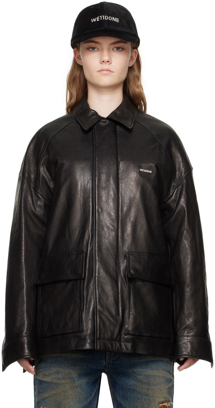 Куртка We11done Padded Jacket чорний | WD-R52-24-081-W-BK