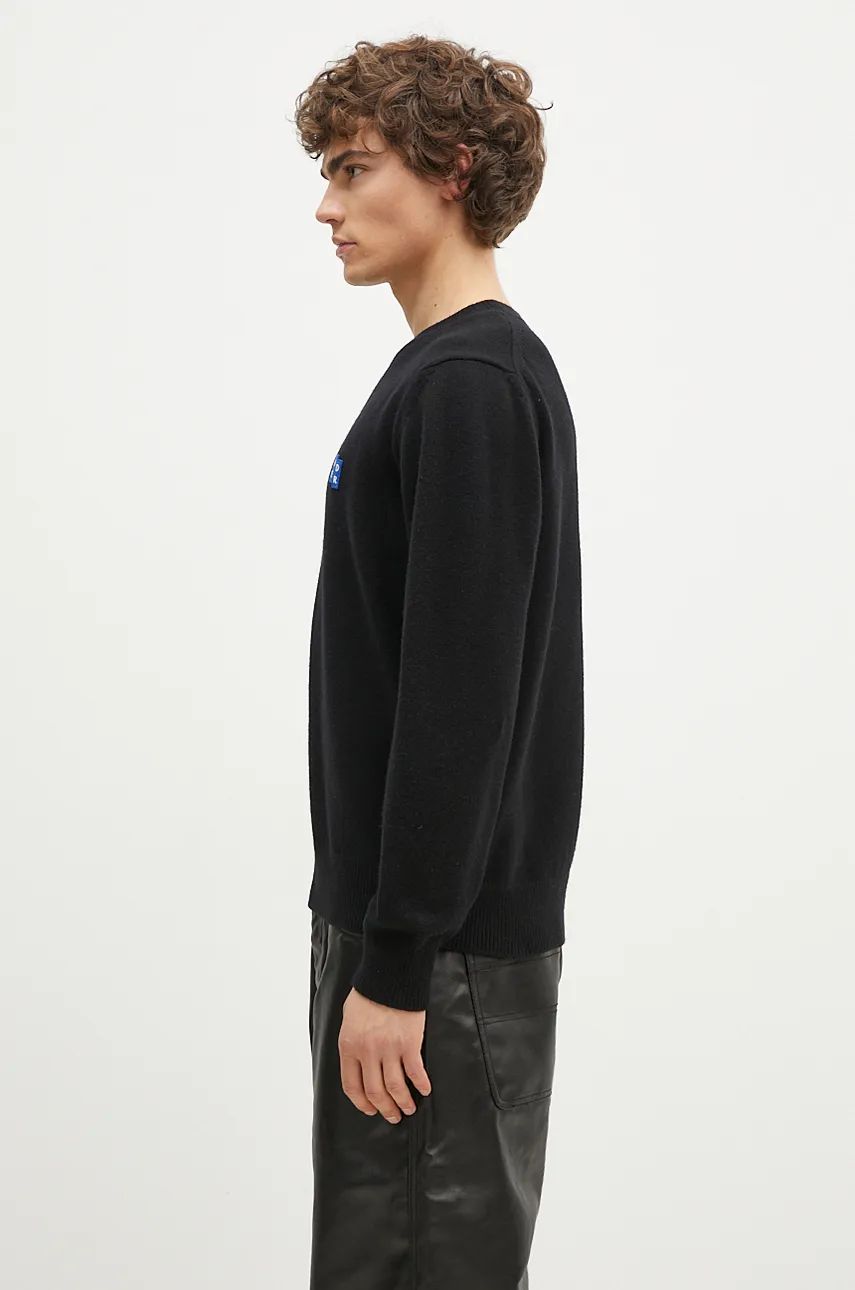 Cветр ADER ERROR Black Wool Sweater With Logo Patch чорний | BMSGFYKT0101BK, 1