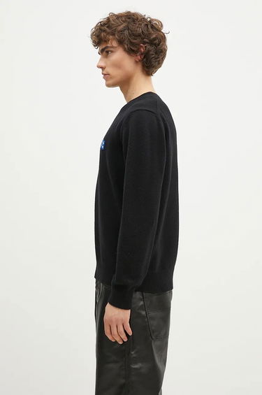 Cветр ADER ERROR Black Wool Sweater With Logo Patch чорний | BMSGFYKT0101BK, 1