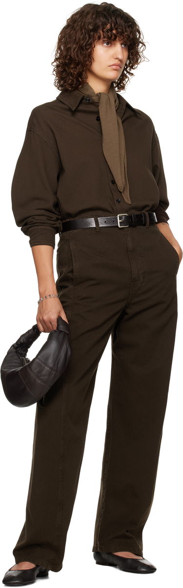 Ремені LEMAIRE Lemaire Reversed Leather Belt чорний | AC1047 LL0055, 2