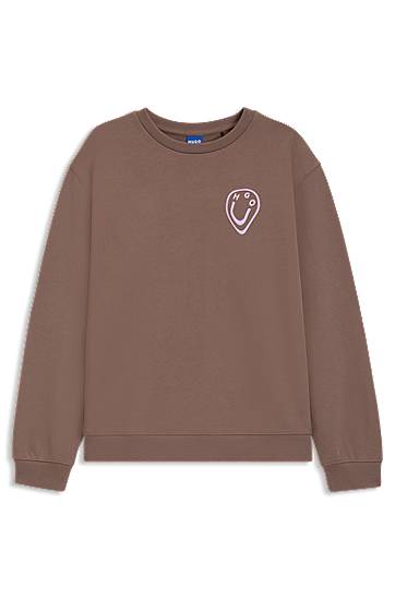 Cветр BOSS Happy HUGO Sweatshirt Коричневий | 50545052