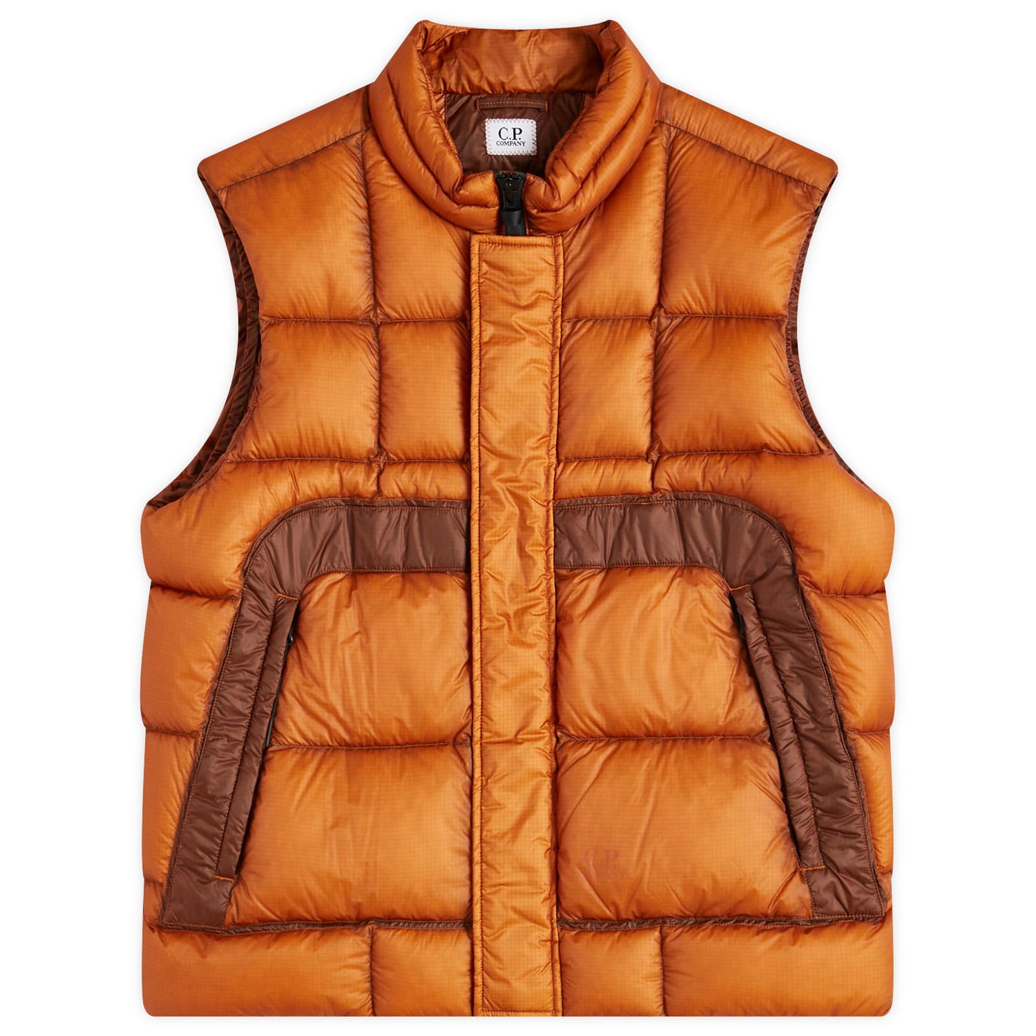 Жилет C.P. Company D.D Shell Down Vest Помаранчевий | CMOW207A-006099A-438, 0