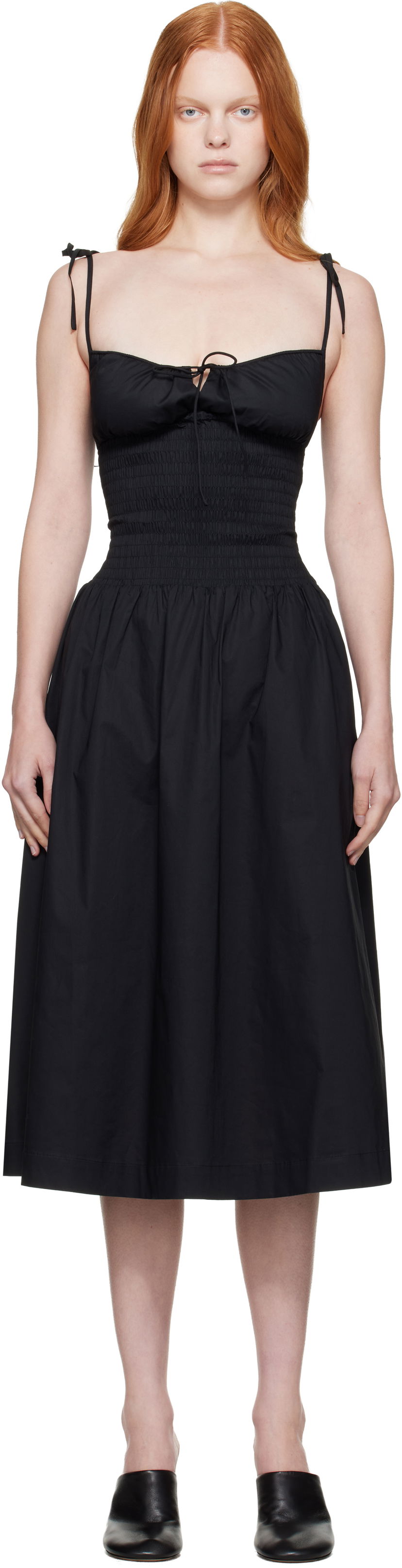 плаття GUIZIO Guizio Lura Midi Dress чорний | P25410W089