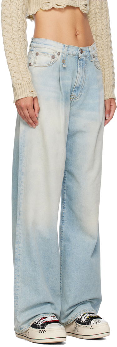 Джинси R13 R13 Damon Pleated Jeans Синій | R13W3147-897A, 4