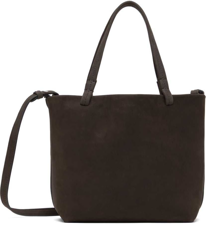 Сумочка The Row Small Park Leather Tote Bag Коричневий | W1199-L81