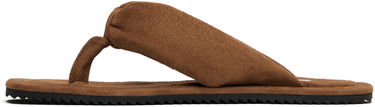 Купальники The Attico Attico Indie Flip-Flops Коричневий | 250WSH00797 LBT007AA, 2