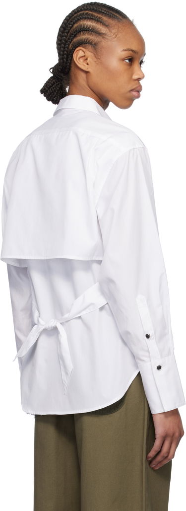 Сорочка rag & bone Rag & Bone Eve Button-Up Shirt білий | WAW24HA0014601, 2