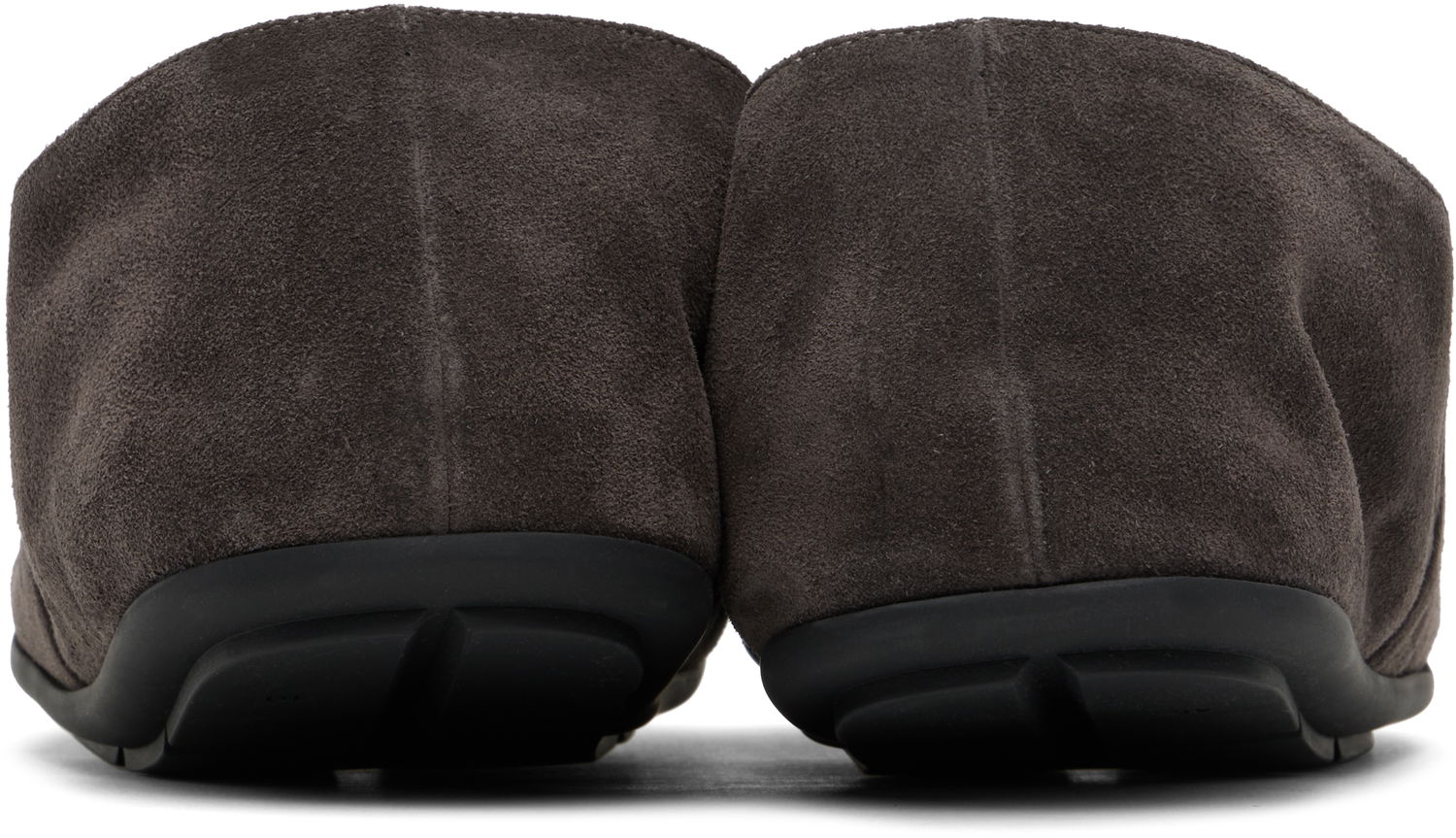 Кросівки та взуття The Row Vincit Suede Slippers Сірий | F2070-L40, 1
