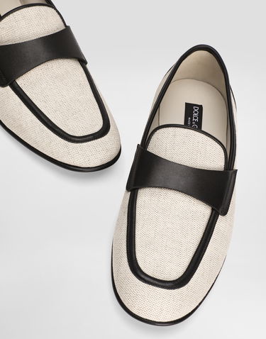 Аксесуари Dolce & Gabbana Dolce & Gabbana Salt&pepper and Nappa Slippers бежевий | A50698A9Q938S469, 3