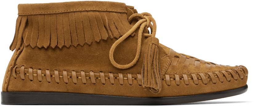 Кросівки та взуття ISABEL MARANT Isabel Marant Felsa Suede Boots Коричневий | MC0025FB-C2A05S