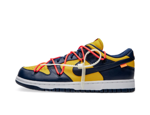 Кросівки та взуття Nike Off-White x Dunk Low "University Gold" Різнокольоровий | CT0856-700