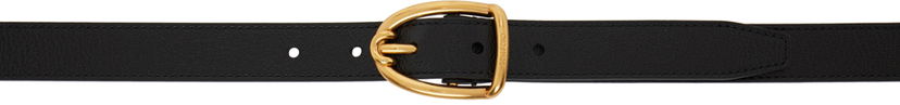 Ремені Tom Ford TOM FORD Angled Buckle Belt чорний | TB286-LCL311X