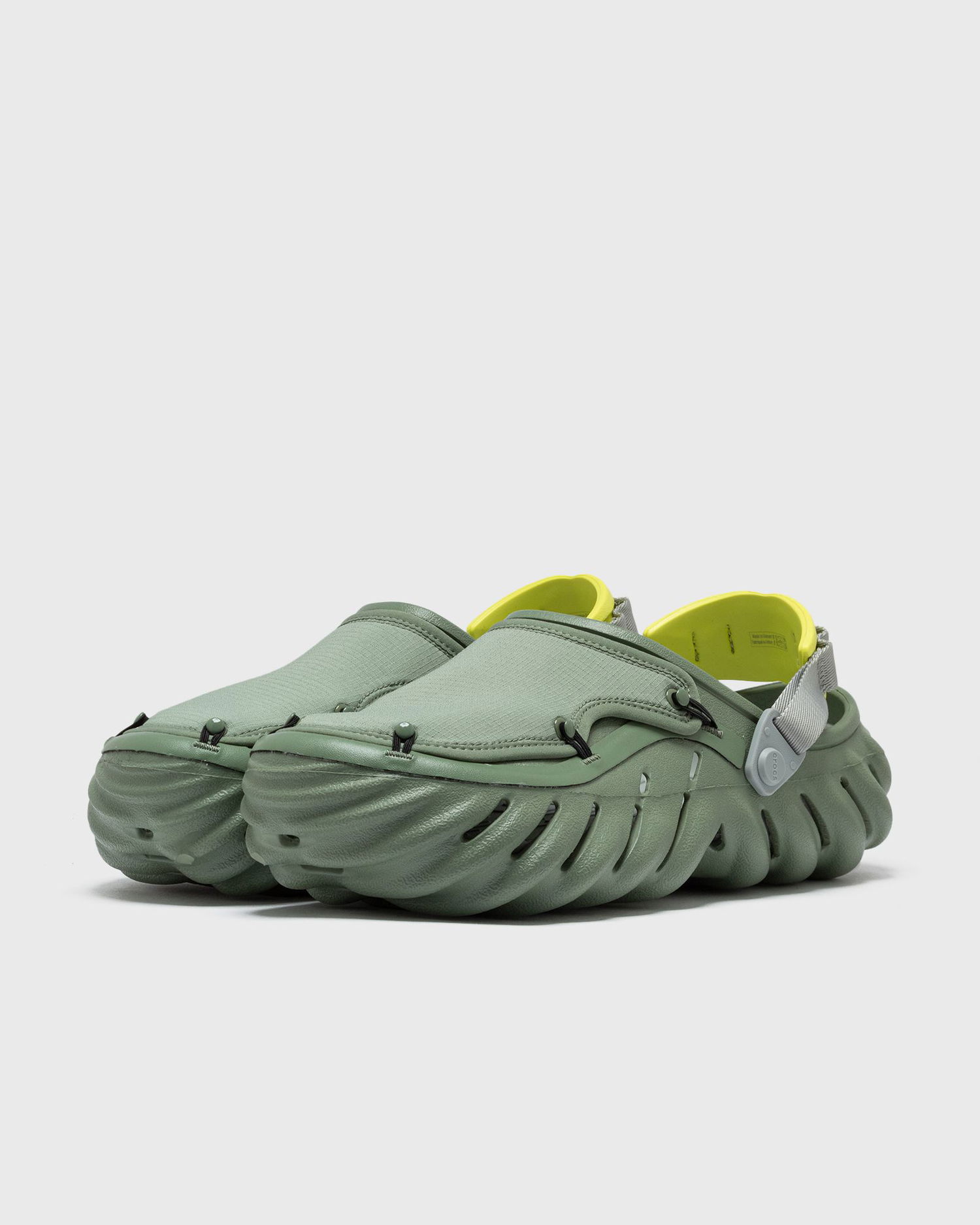 Кросівки та взуття Crocs Echo Ripstop Clog Зелений | 210334-3WP, 1